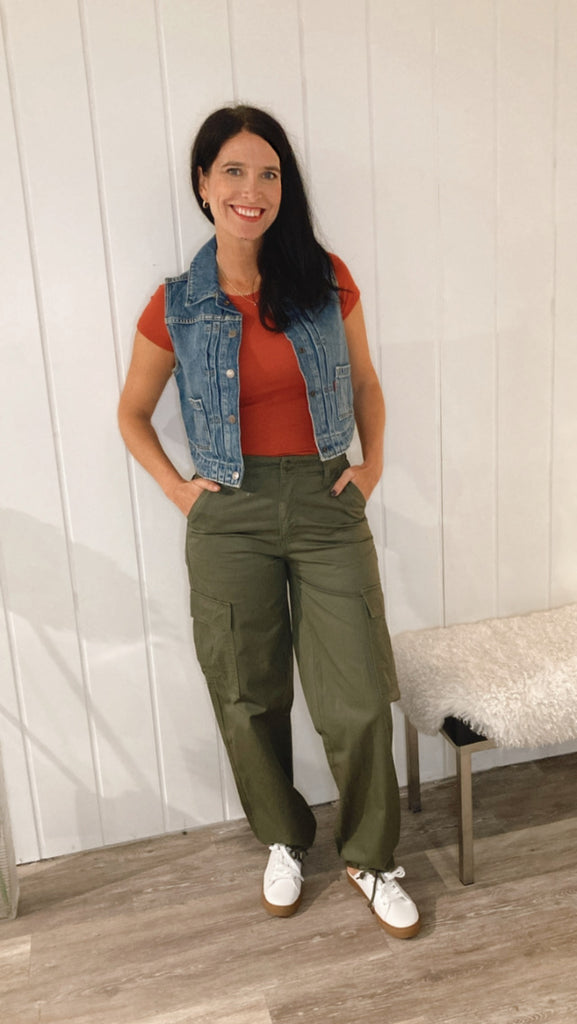 Levi’s 94 Baggy Cargo Army