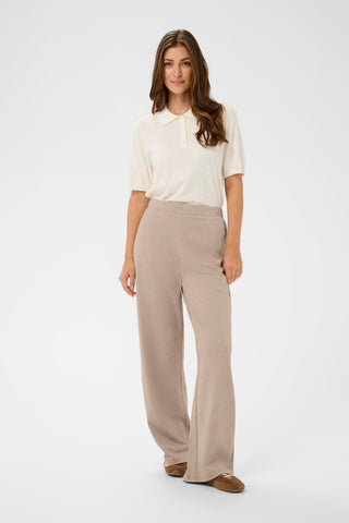 Cream Anett Wide Pant Amphora