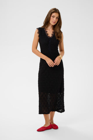 Cream Makki Dress Black