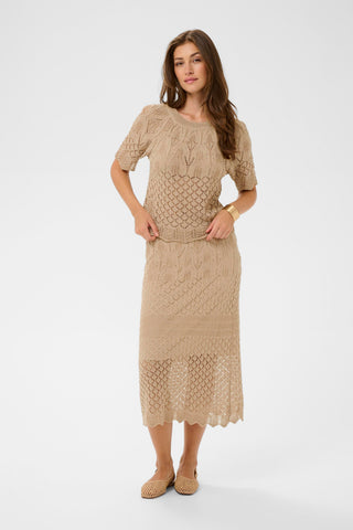 Cream Sevija Skirt Amphora