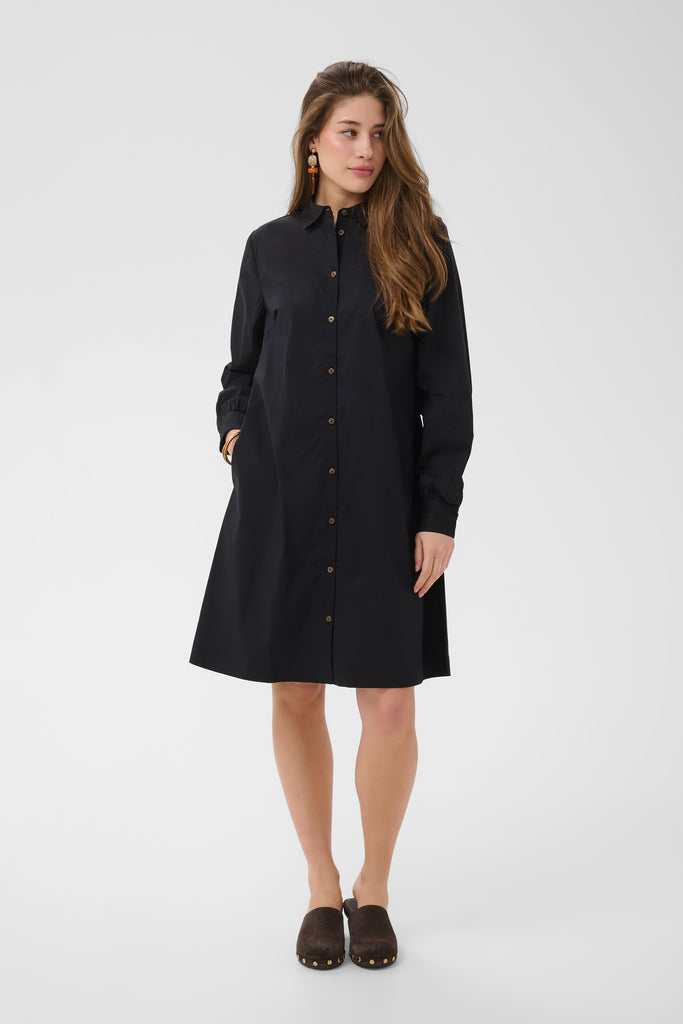Cream Leli Dress Black