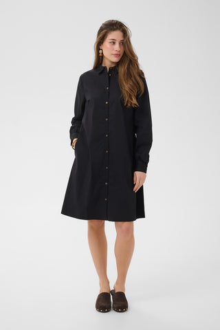 Cream Leli Dress Black