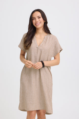 B Young Falakka Vnk Dress Woodsmoke