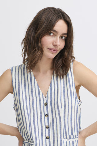 B Young Falakka Vest Marshmallow