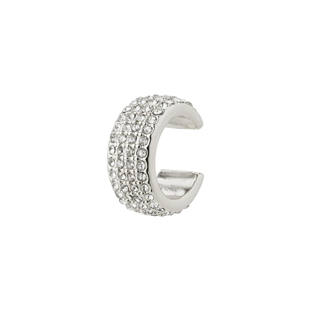 Pilgrim Malwina Crystal Cuff Silver