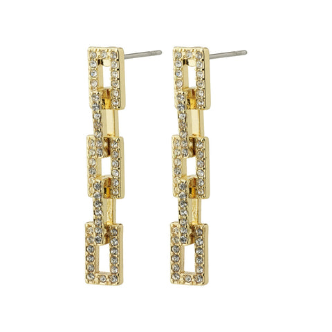 Pilgrim Coby Crystal Earring Gold