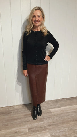 Saint Tropez Mila Cardigan Black