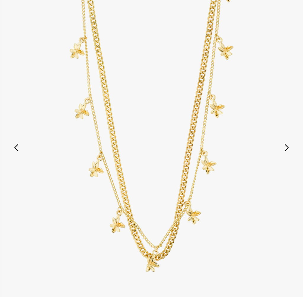 Pilgrim Riko 2in1 Necklace Gold