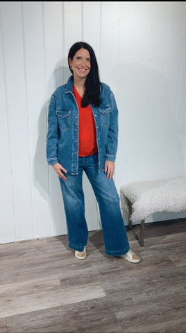 Silver Shirt Jacket ADM290
