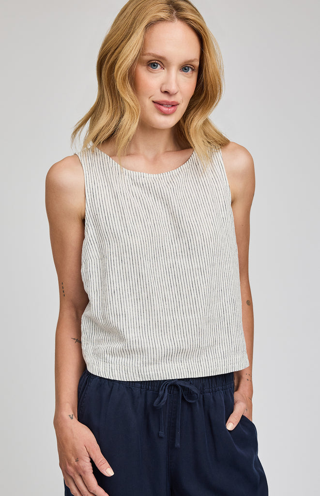 Gentle Fawn Leanna White Stripe