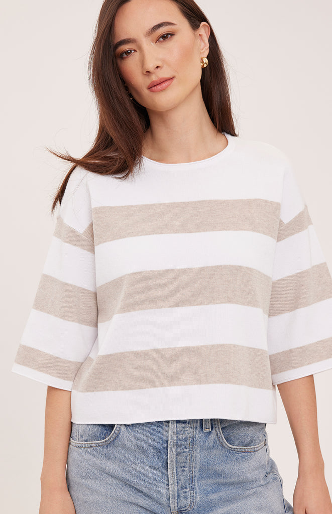 Gentle Fawn Amina Cream Stripe
