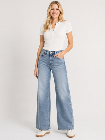 Silver Suki Wide Leg Weston