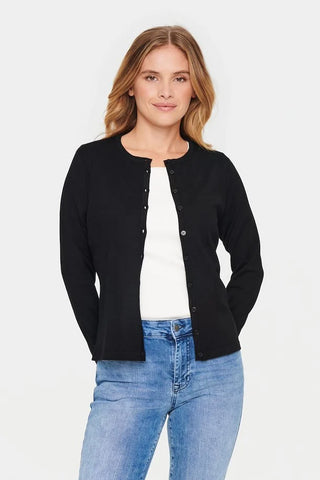 Saint Tropez Mila Cardigan Black