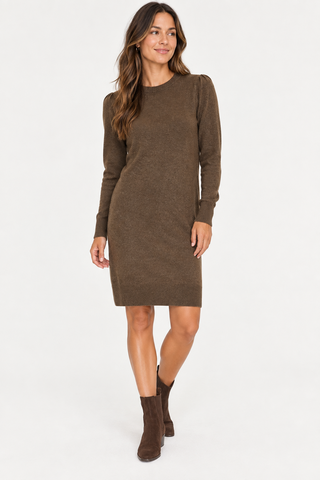 St Tropez Mila Rdnk Dress Fondue