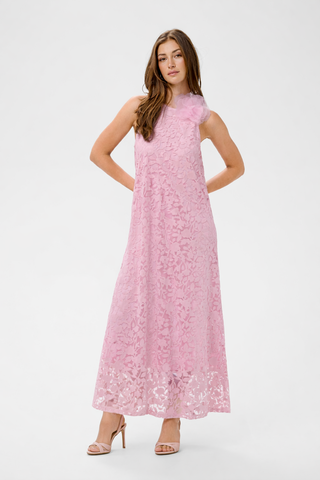 Cream Jessica Dress Pink