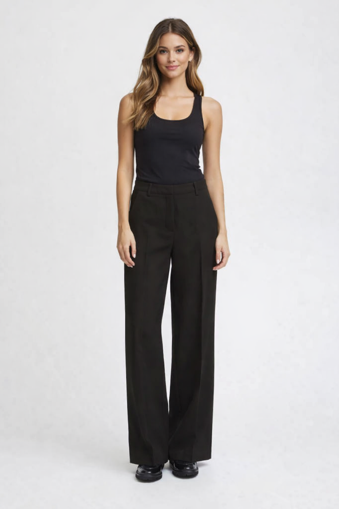 Ichi Lexi Wide Black