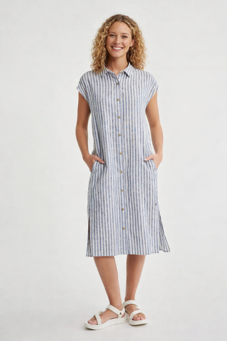 Fig Kelly Dress Cabana