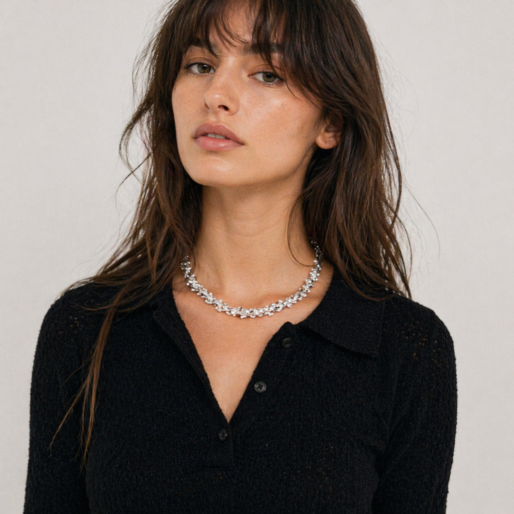 Pilgrim Act Necklace Silver
