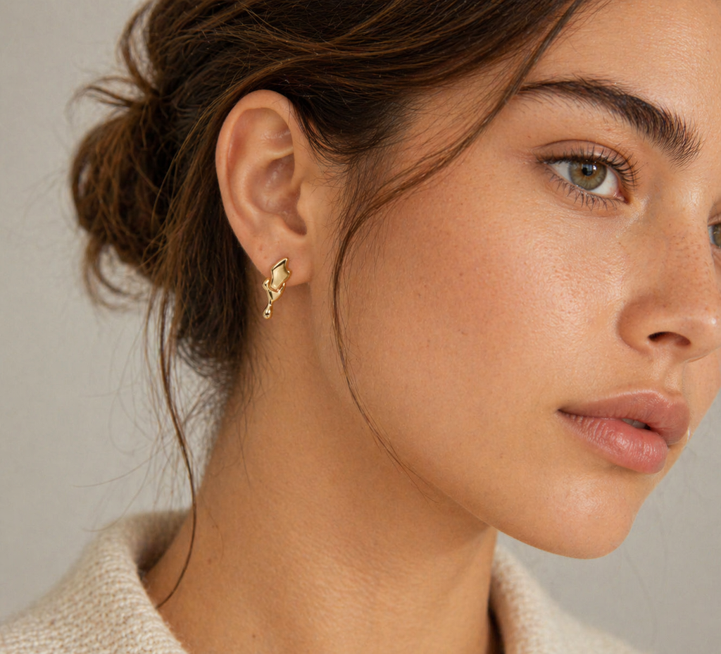 Pilgrim Alyssa Earrings Gold