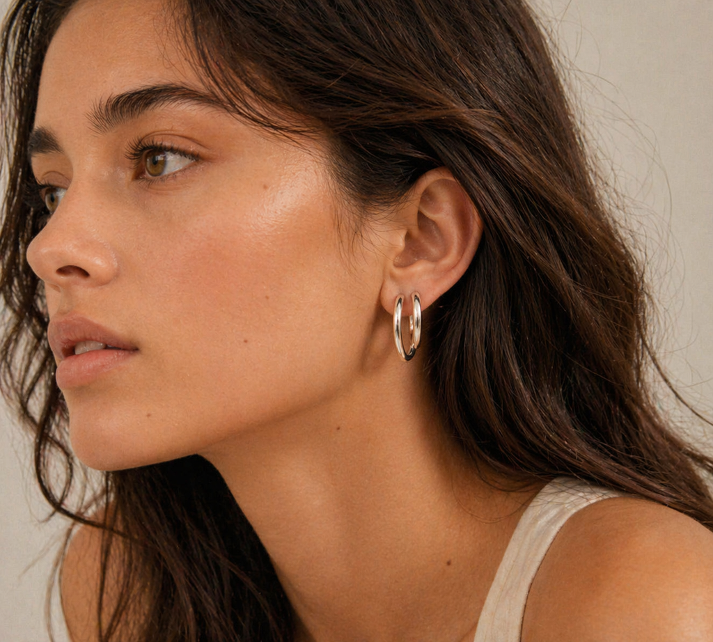 Pilgrim Clarity Earrings Silver
