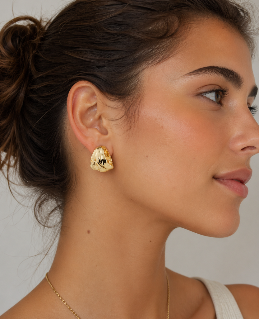 Pilgrim Johnnie Earrings Gold