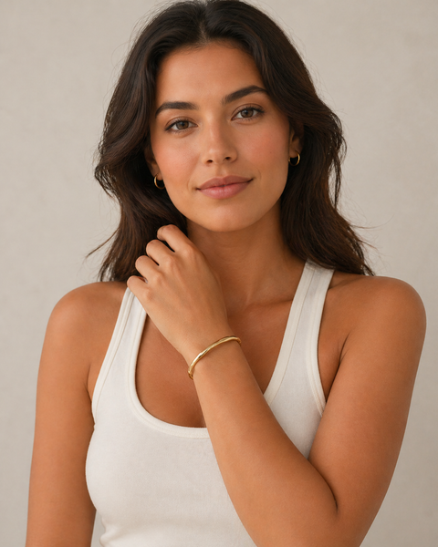 Pilgrim Harrison Bangle Gold