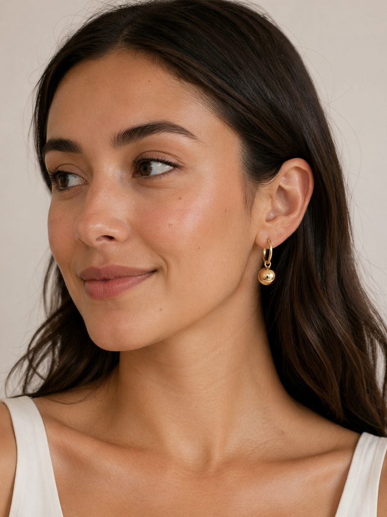 Pilgrim Air Earrings Gold