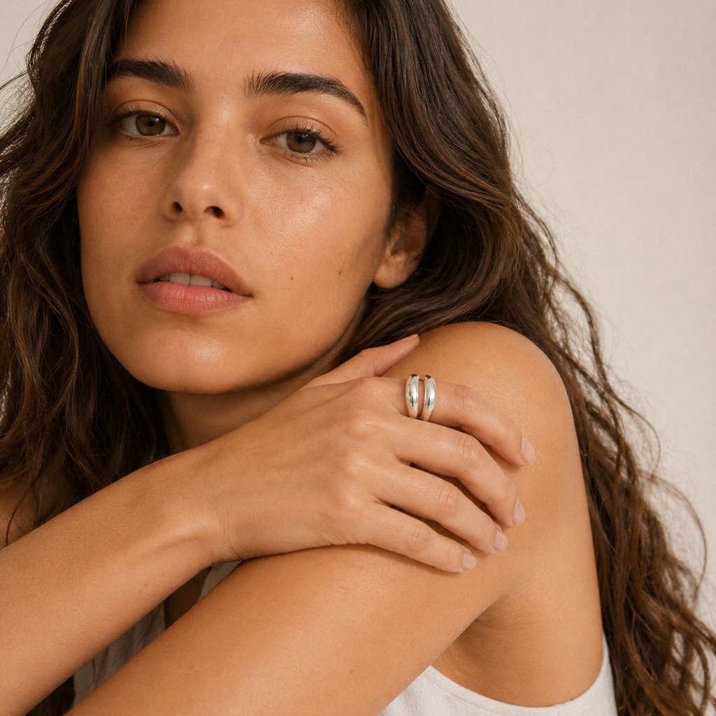 Pilgrim Reconnect Ring Silver