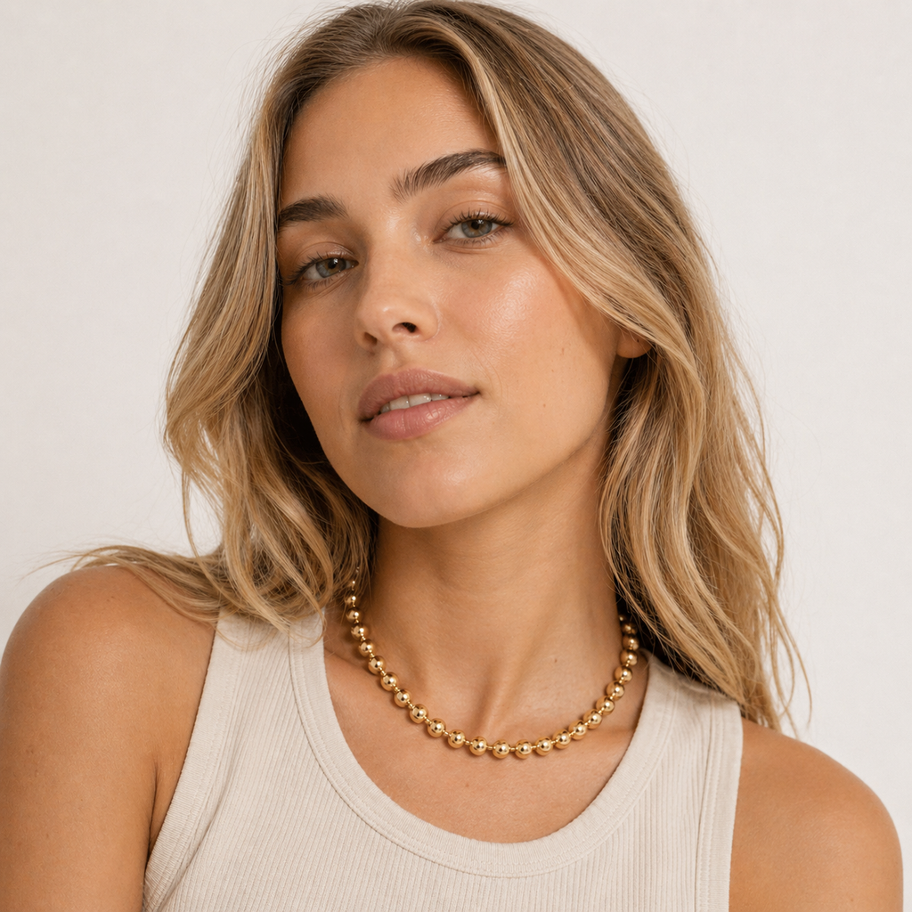 Pilgrim Haze Necklace Gold