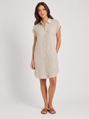 B Young Falakka SS Shirt Dress Rainy Day