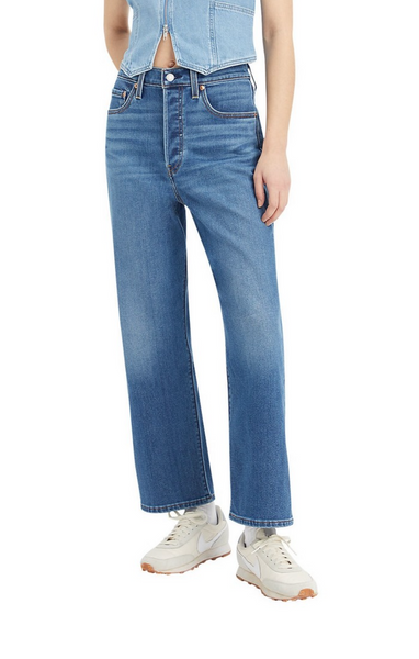 Levi’s Ribcage Straight Ankle Hitzig