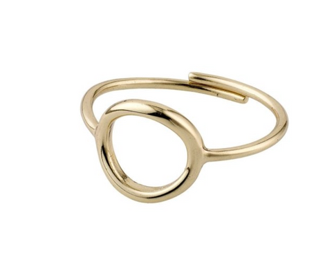 Pilgrim Lulu Circle Ring Gold