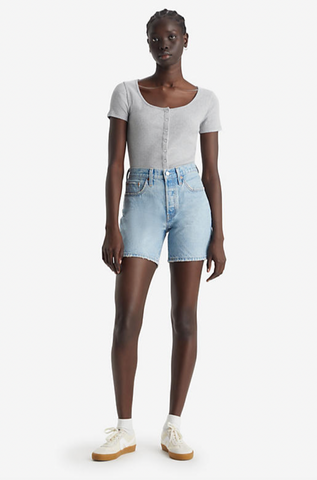 Levi’s 501 Mid Thigh Short Take Off