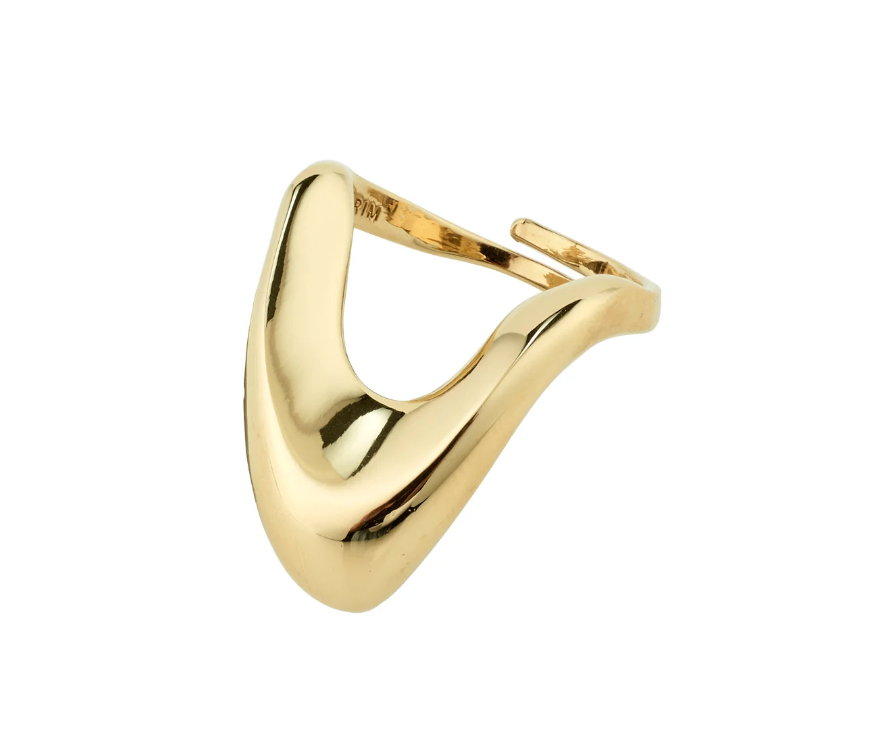 Pilgrim Cloud Ring Gold