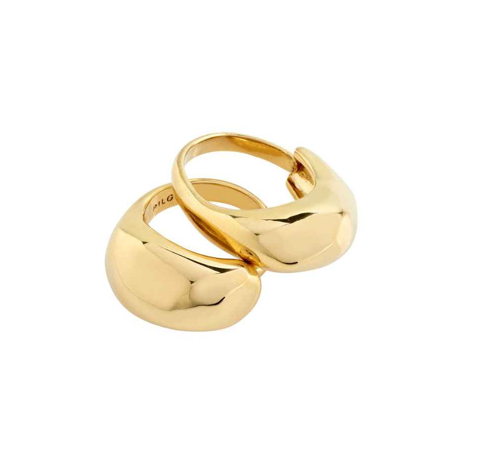 Pilgrim Light Ring 2in1 Gold