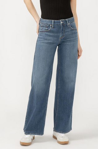 Silver Suki Wide Leg Paloma