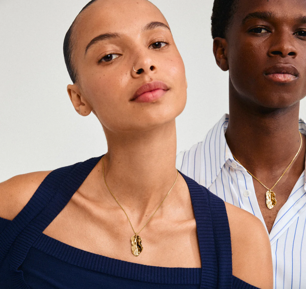 Pilgrim Eclipse Necklace Gold