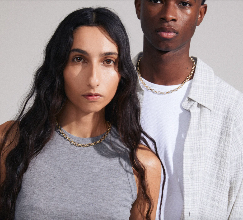 Pilgrim Charm Necklace Gold