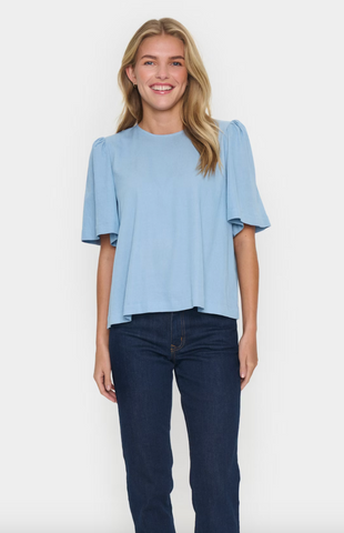 St Tropez Jarlien Top Blue