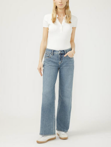 Silver Suki Wide Leg Weston