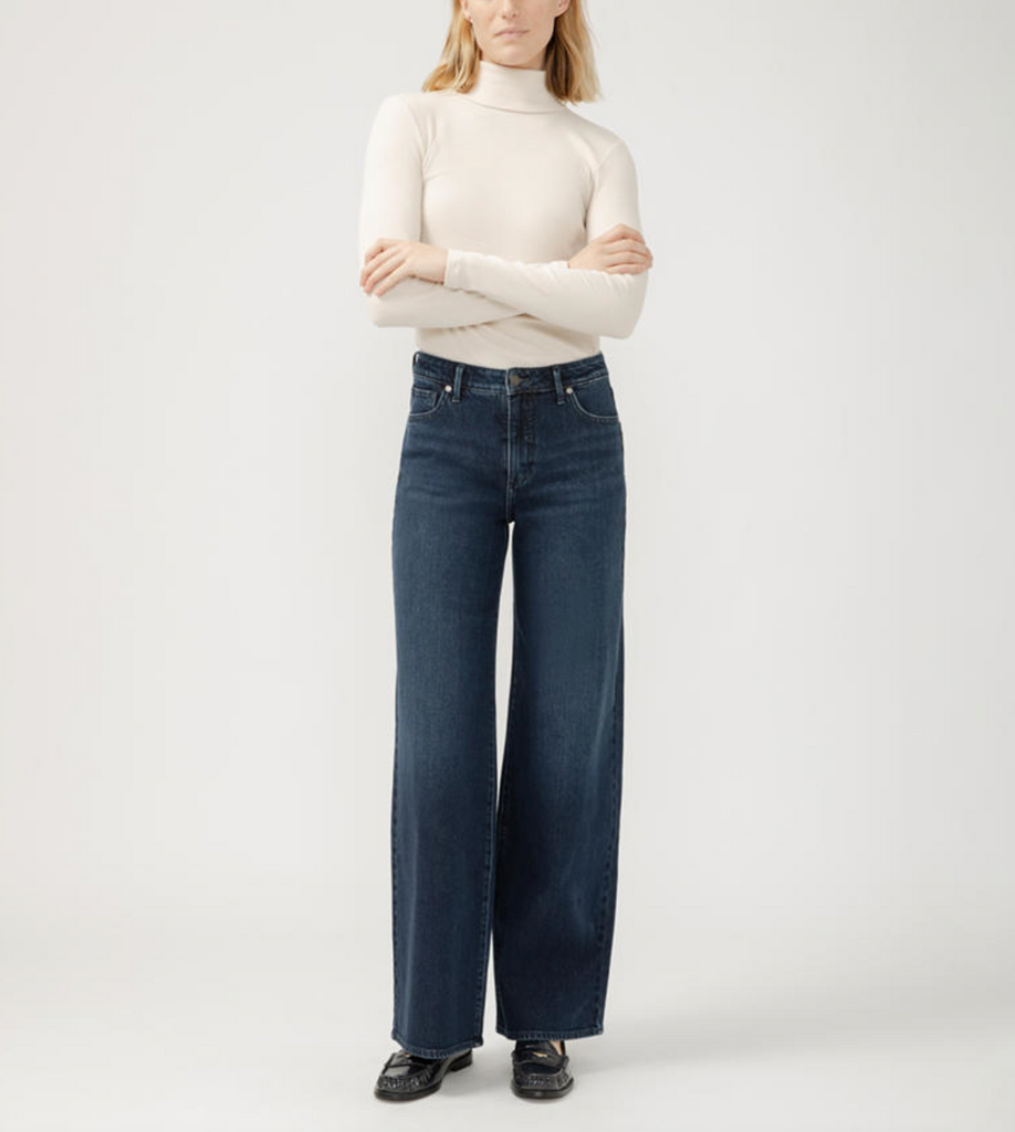 Silver Isbister Wide Leg Bijou