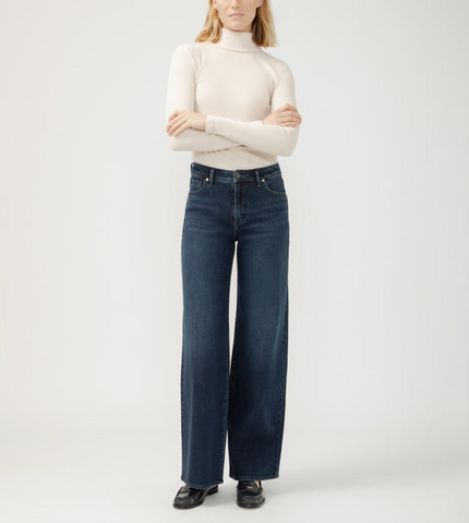Silver Isbister Wide Leg Bijou