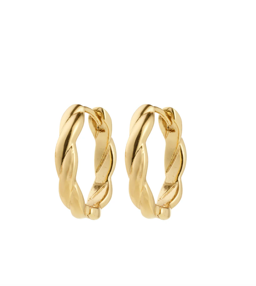 Pilgrim Declan Earrings Gold