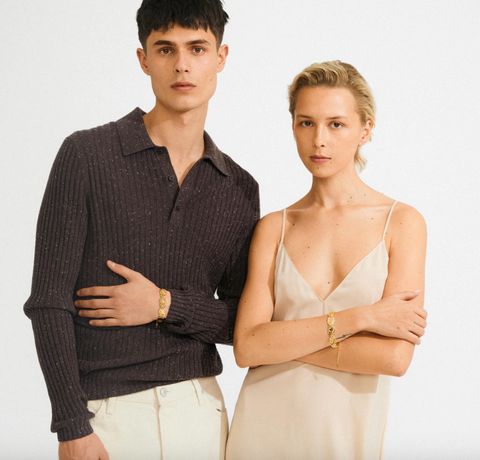 Pilgrim Shift Bracelet Gold