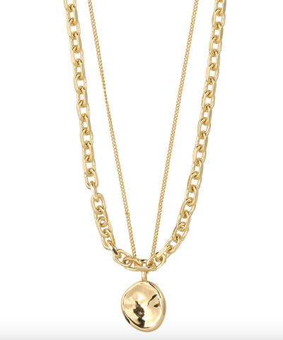 Pilgrim Sparkle 2in1 Necklace Gold