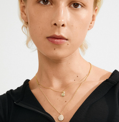 Pilgrim Shift 2in1 Necklace Gold