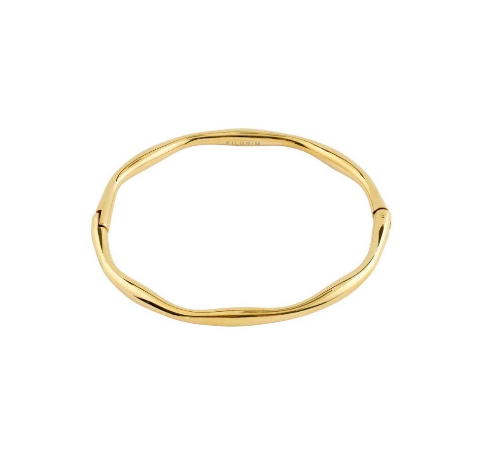 Pilgrim Haze Bangle Gold