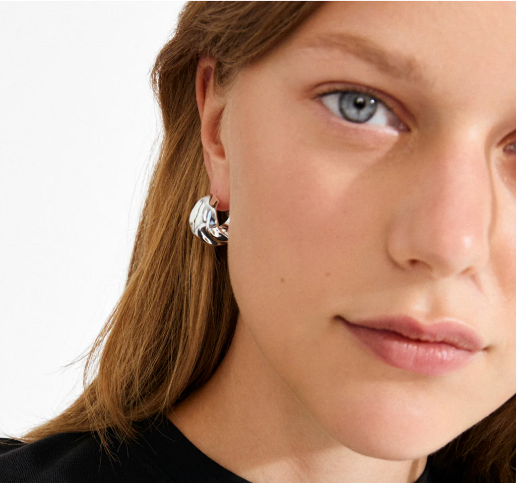 Pilgrim Johnnie Earrings Silver