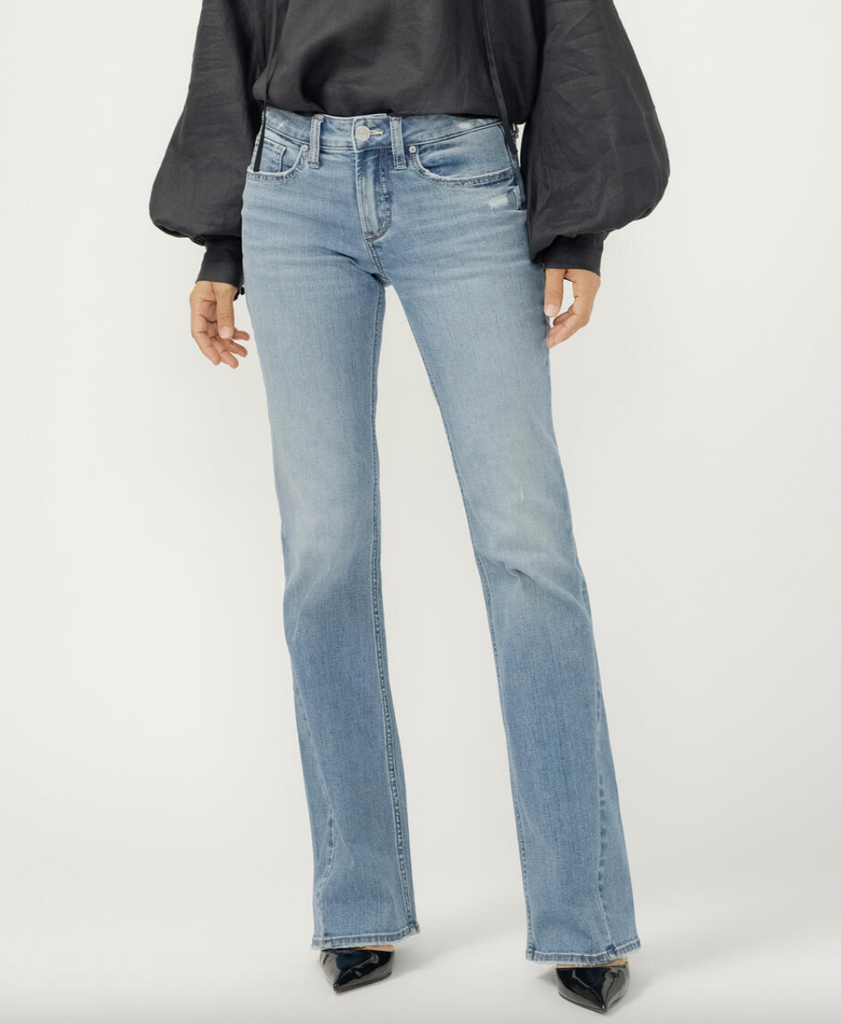 Silver Suki Bootcut Haze