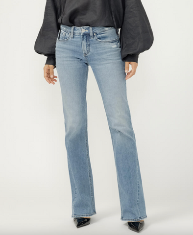 Silver Suki Bootcut Haze